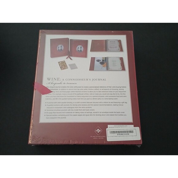 A Connoisseur's Wine Journal New Sealed Marriage Wedding Bridal Shower Gift Idea - Picture 2 of 8